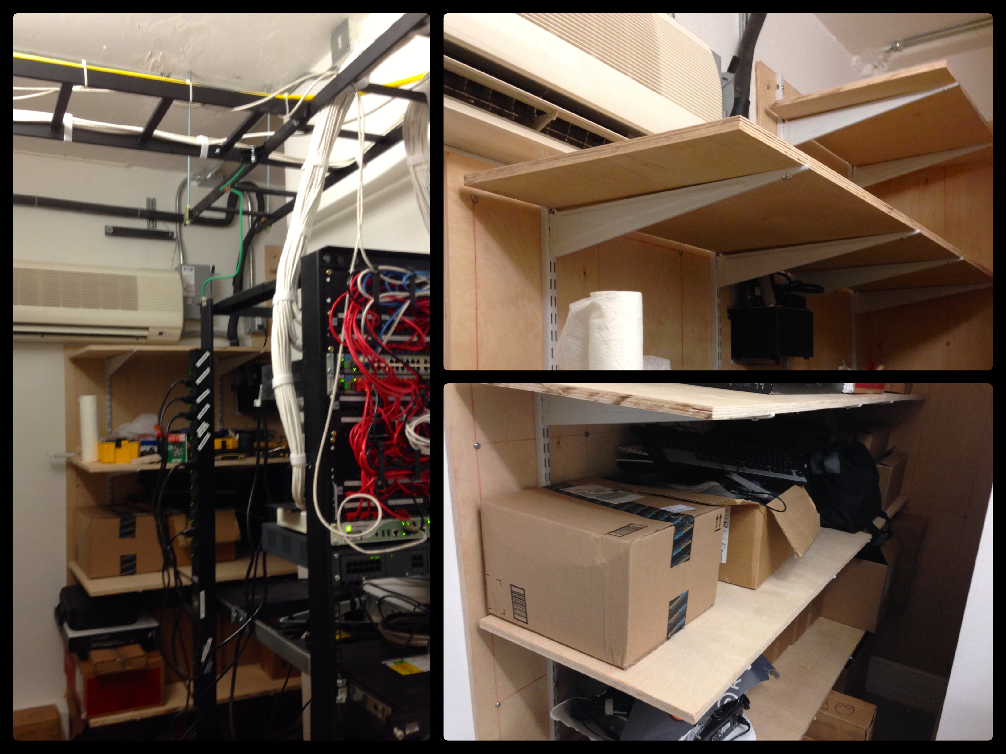 Server Room Wall Shelves – SoHo
