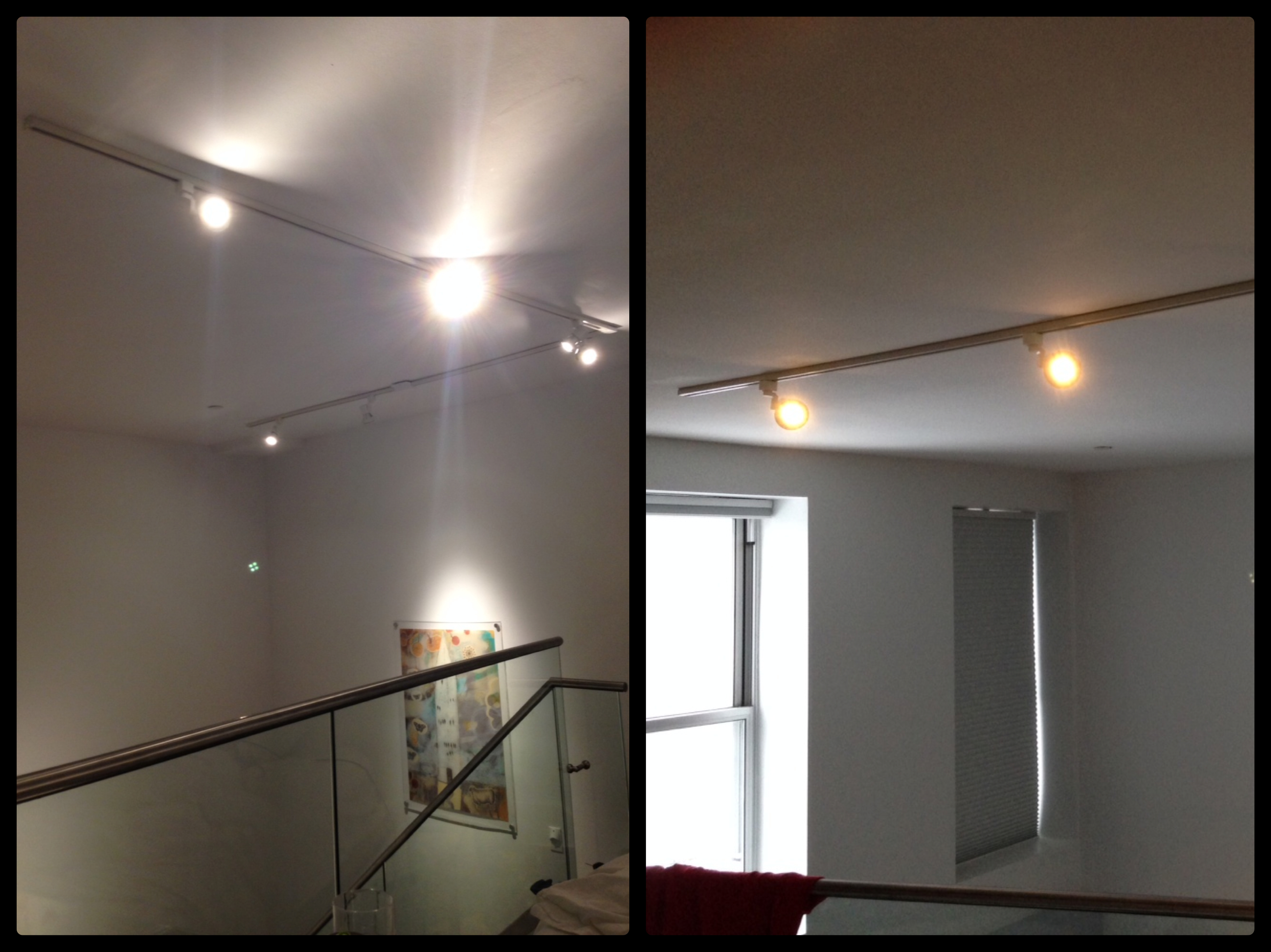 Electrical Wiring, Track-light & Dimmer Installation on 25' High Ceilings – Williamsburg