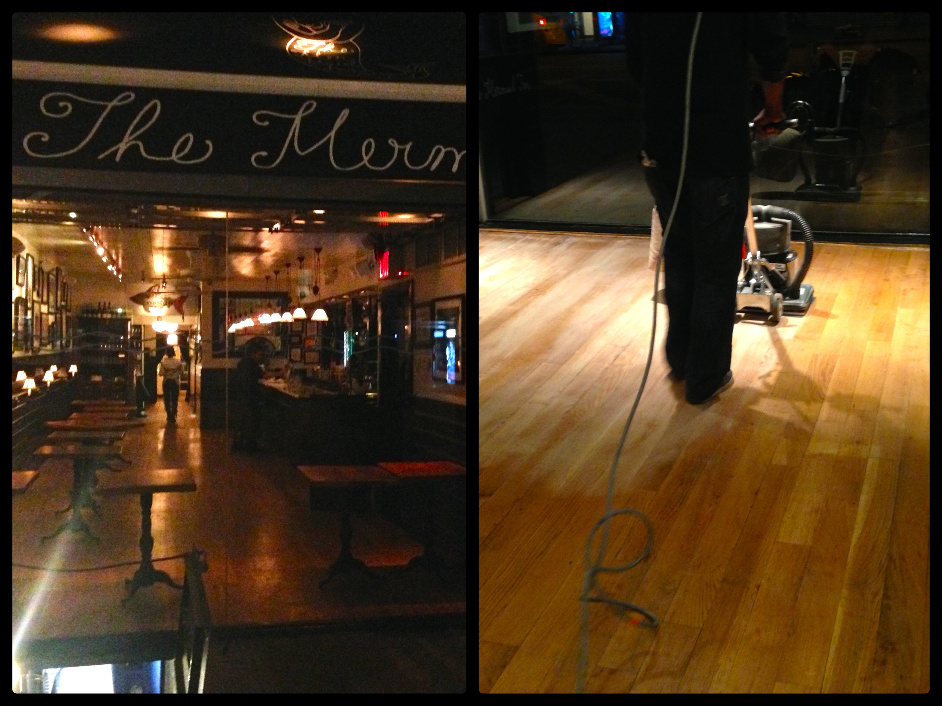 Refinish Entire Floor Overnight – East Village
