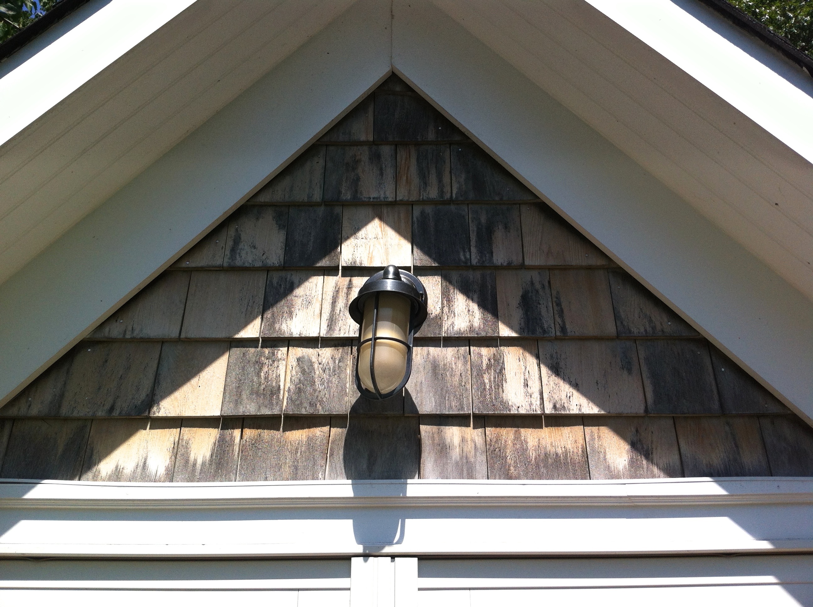 Pool House Clean + Restain