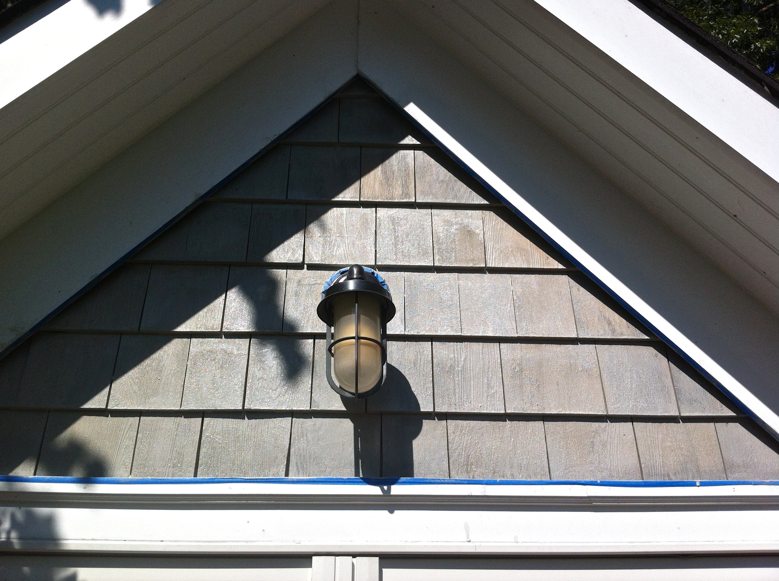 Pool House Clean + Restain